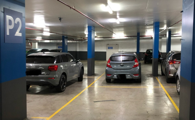 Indoor lot parking on Rosebery Avenue in Rosebery New South Wales Indoor lot parking on Rosebery Avenue in Rosebery New South Wales
