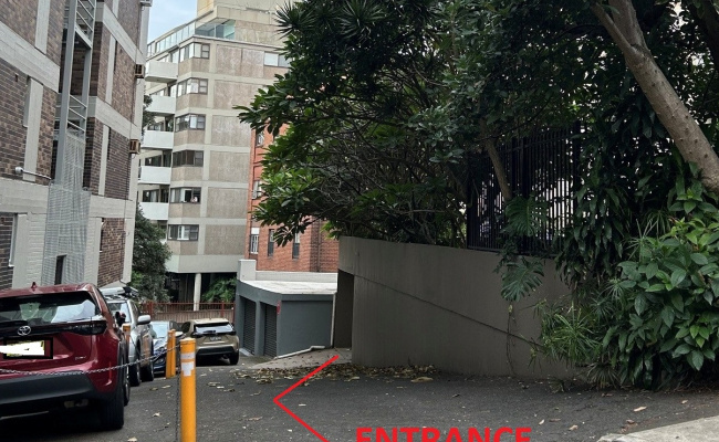 Potts Point Carspace or Storage