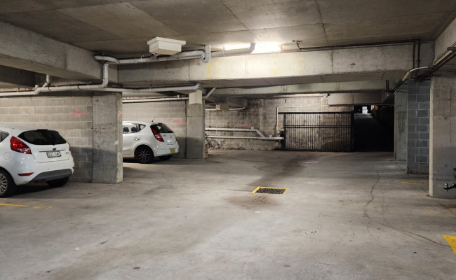 Indoor lot parking on Ross Street in Forest Lodge New South Wales Indoor lot parking on Ross Street in Forest Lodge New South Wales