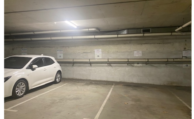Rowland st undercover parking space in secure locked undercover carpark
