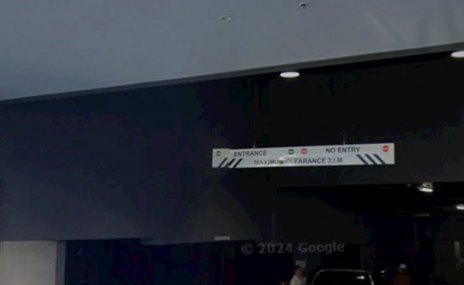 Great indoor parking in the centre of Eastwood