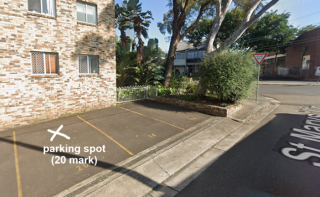 Off-street Parking space in Camperdown
