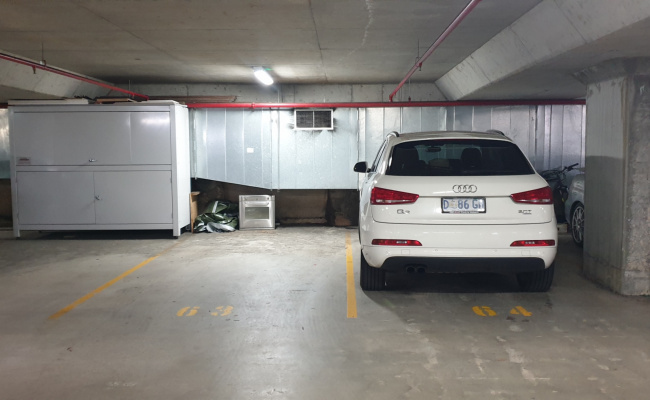Easy access underground secure car space near Chatswood CBD