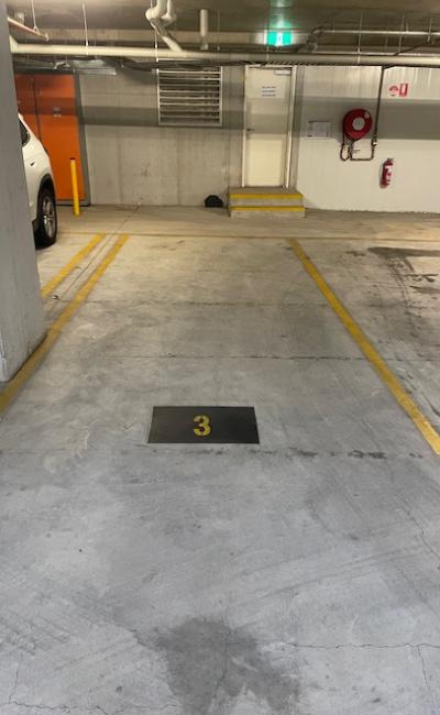Secure underground parking - suits long-term