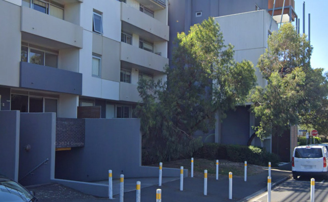 Secure car parking in front of Flemington racecourse