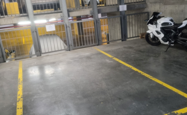 Undercover parking on Spencer Street in Melbourne Undercover parking on Spencer Street in Melbourne