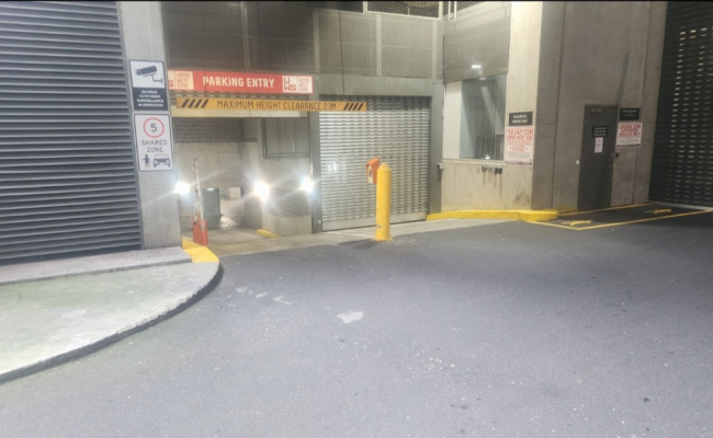 Southern Cross Secure underground carpark