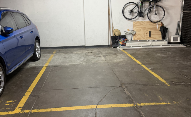 Indoor lot parking on Spencer Street in West Melbourne