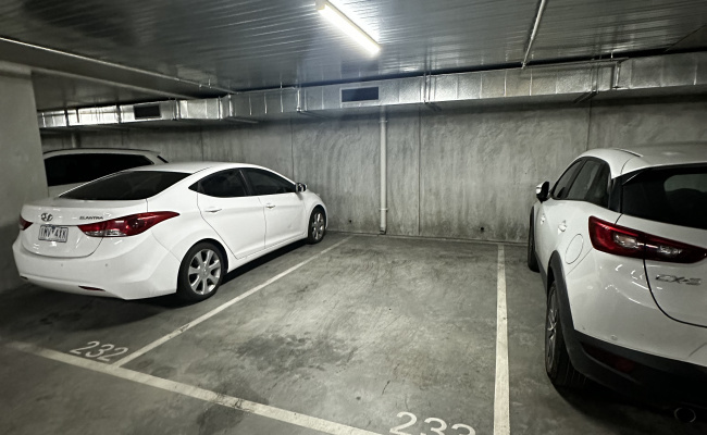 Indoor lot parking on Spencer Street in West Melbourne Victoria Indoor lot parking on Spencer Street in West Melbourne Victoria