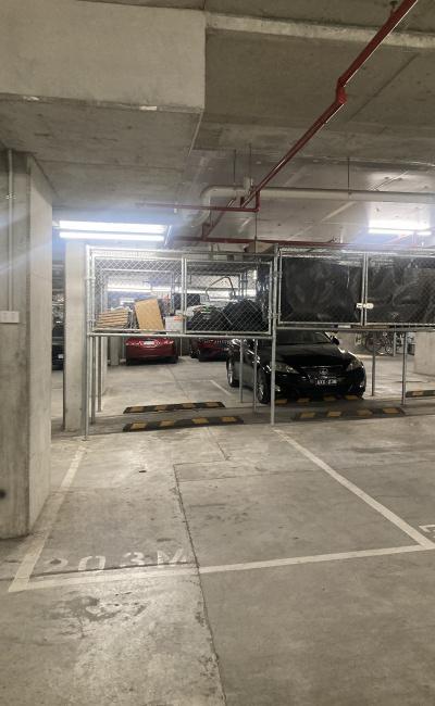 Indoor lot parking on Stanley Street in Collingwood Victoria