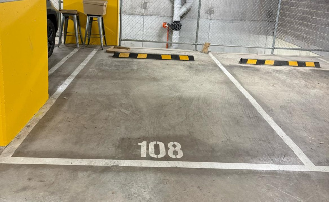 Indoor lot parking on Stanley Street in West Melbourne Victoria Indoor lot parking on Stanley Street in West Melbourne Victoria