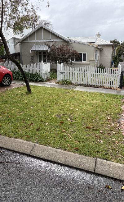 Driveway parking on Stanmore Street in Shenton Park Western Australia Driveway parking on Stanmore Street in Shenton Park Western Australia