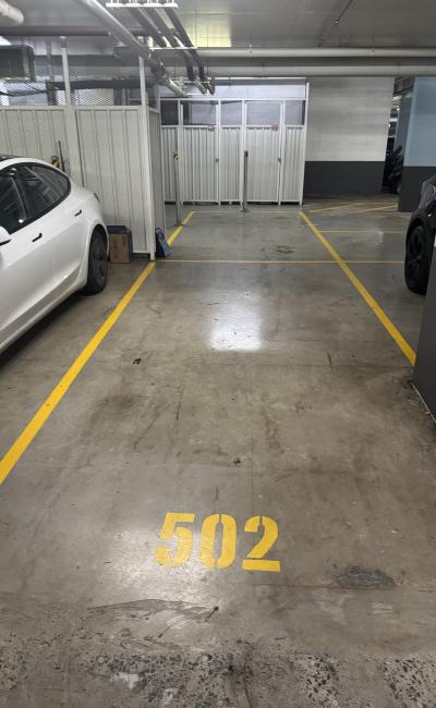Indoor lot parking on Stedman Street in Rosebery New South Wales Indoor lot parking on Stedman Street in Rosebery New South Wales