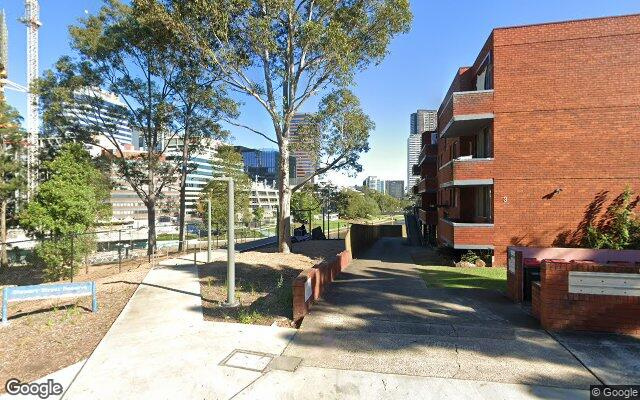 The Under Cover parking space is located near Parramatta Wharf