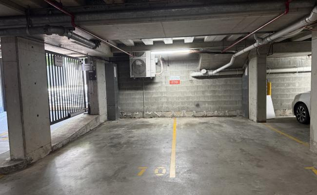 Indoor lot parking on Strathallen Avenue in Northbridge New South Wales Indoor lot parking on Strathallen Avenue in Northbridge New South Wales