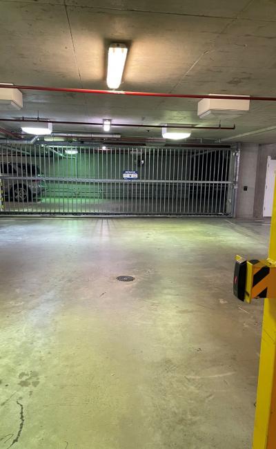 Lockup secure parking space in Newstead. Key access, lift or walk to car space.