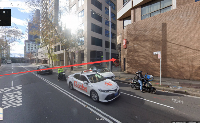 Cheap parking Sydney City CBD. Opposite the Slip In. In Metro Apartments