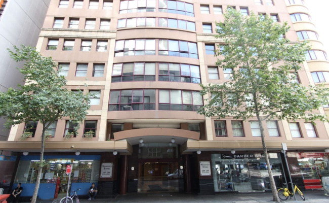 Secure underground car park in Sydney CBD