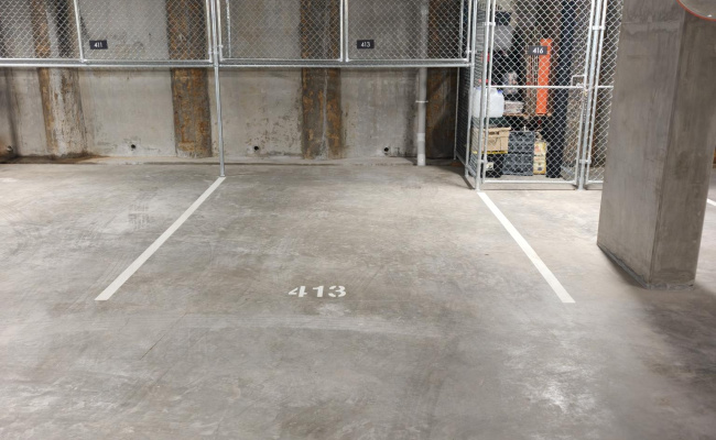 Secure Car Park with Lockable cage