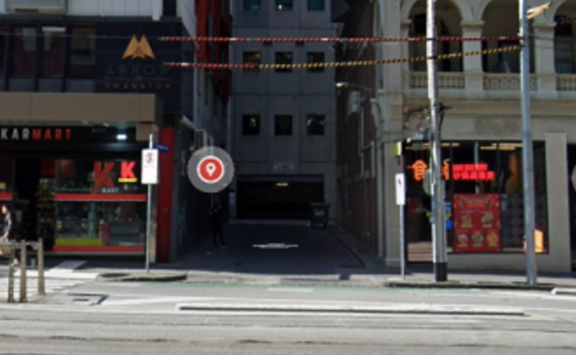 Secure Indoor Carking lot on 488 Swanston st CBD