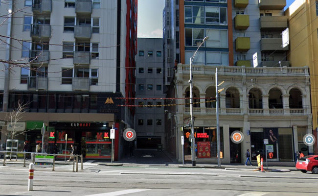 Safe Indoor carparking on 488 Swanston street