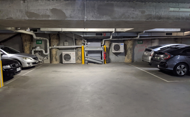 Underground secure carpark near Melbourne CBD