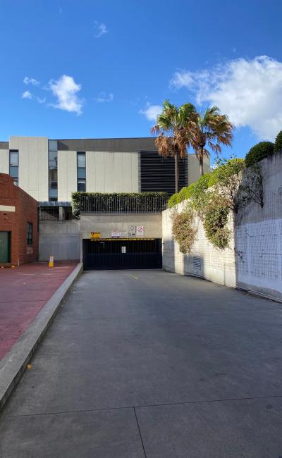 Secure undercover car space (1019) in Carlton near Melbourne Uni, remote entry