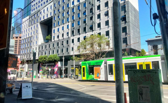 Great parking next to CBD