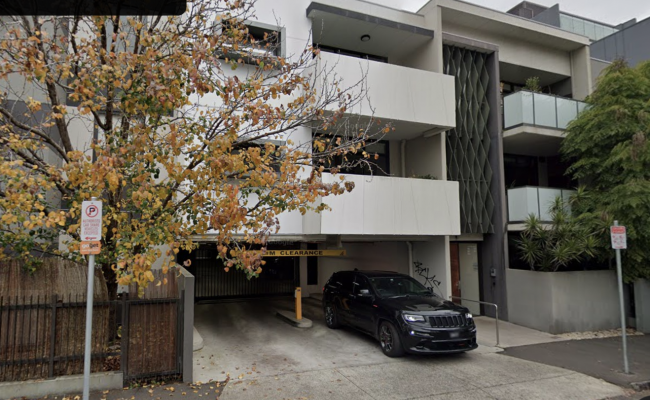 Ground floor, indoor secure carpark