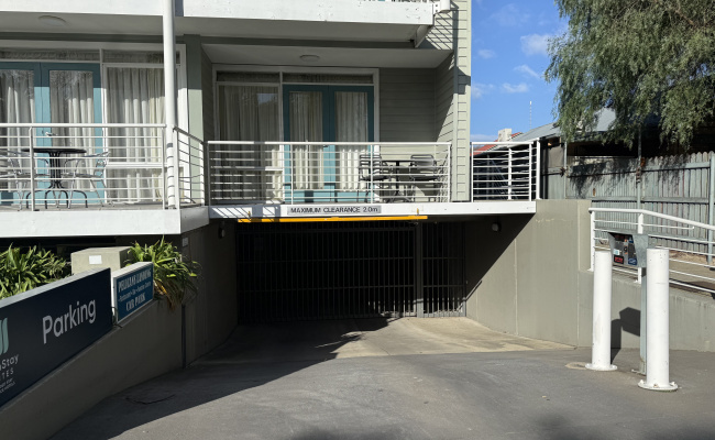 Undercover parking on Syme Street in Williamstown Victoria