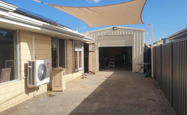 2nd Driveway available 2 options in front or behind secured manual gates side of house.