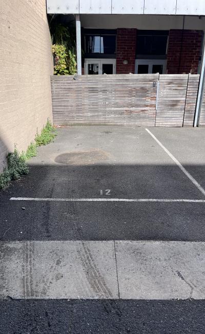 Outdoor lot parking on Tennyson Street in Richmond Victoria Outdoor lot parking on Tennyson Street in Richmond Victoria