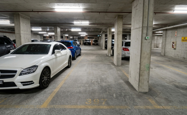 Indoor lot parking on Thallon Street in Carlingford New South Wales