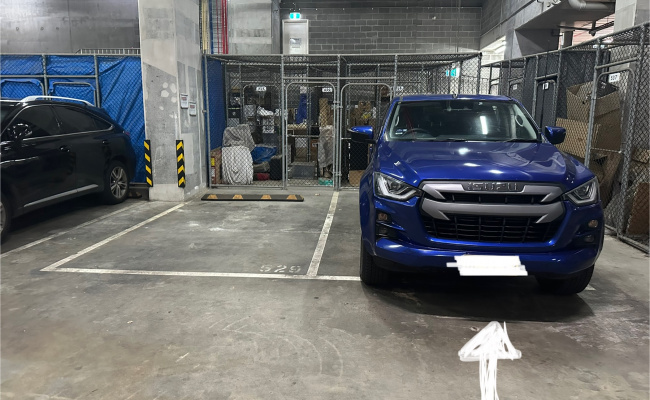Indoor carpark space within Melbourne Free Tram Zone