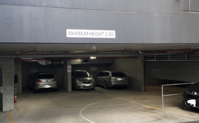 Secure car park in kangaroo point
