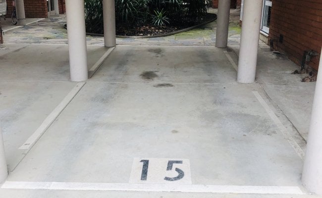 Undercover parking on Toorak Road West in Melbourne
