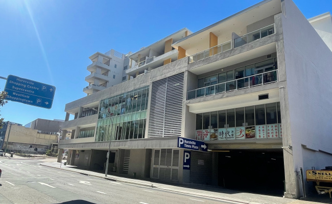Indoor lot parking on Forest Road in Hurstville New South Wales Indoor lot parking on Forest Road in Hurstville New South Wales