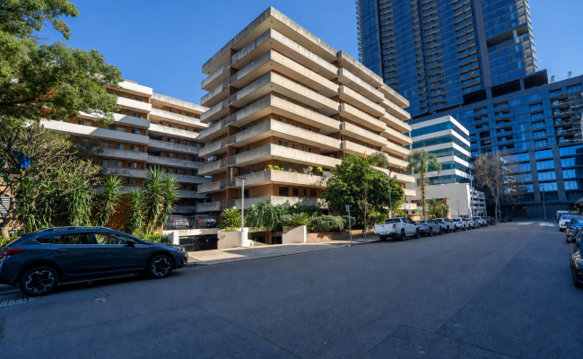 Lock up garage parking on Union Street in Parramatta New South Wales