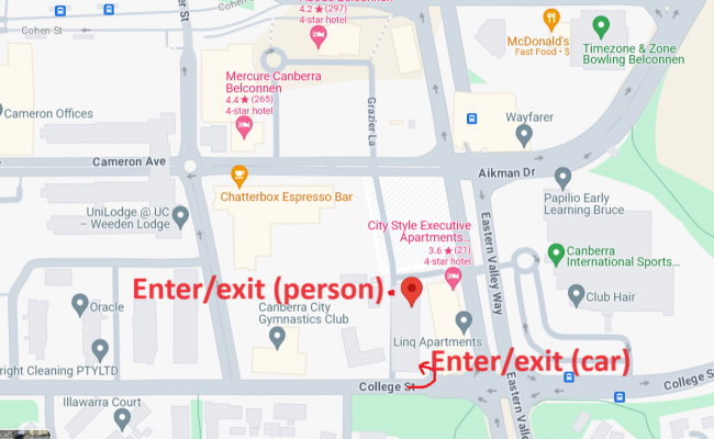 Secure Undercover Parking (Linq Apartments)
