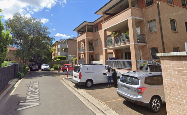 Driveway parking on Victoria Avenue in Chatswood New South Wales Driveway parking on Victoria Avenue in Chatswood New South Wales