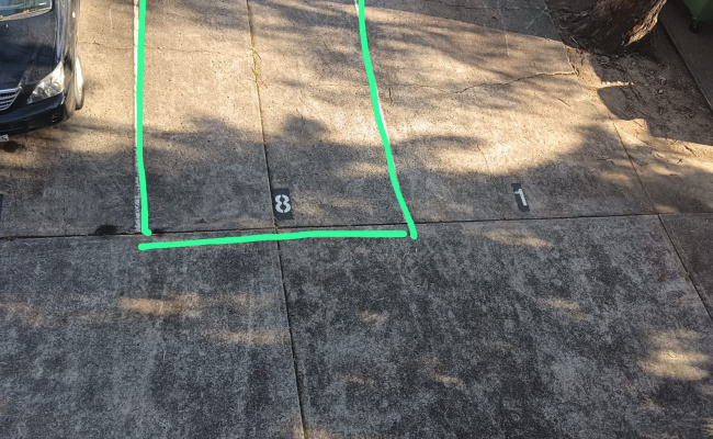 Outdoor car space for rent, right near Chatswood Chase