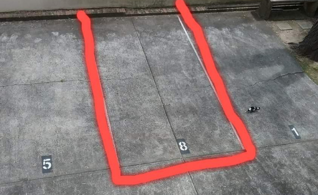 Outdoor lot parking on Victoria Avenue in Chatswood New South Wales