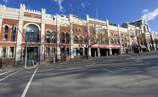 Indoor secure car space on Victoria Parade within Tribeca Apartments and close to city & hospitals