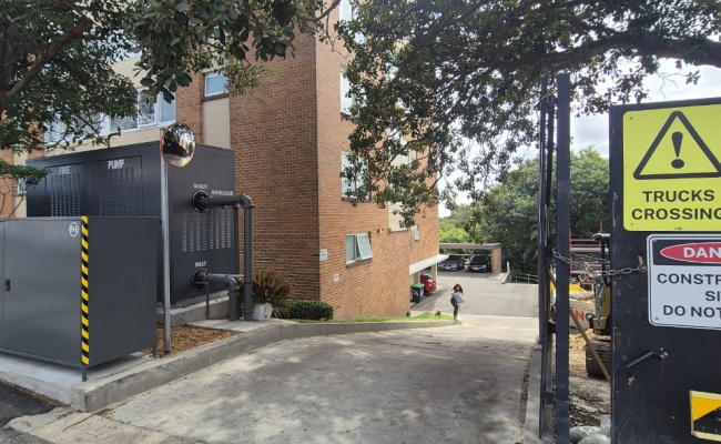 Undercover parking on Victoria Road in Bellevue Hill New South Wales
