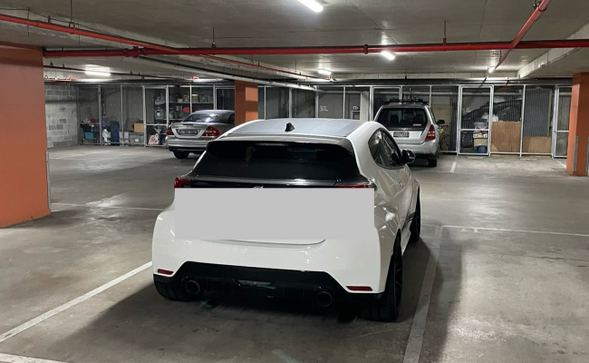 Secure car space near Queen's Victoria Market