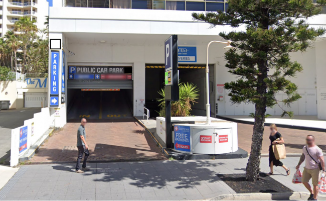 Surfers Paradise - Secure UNRESERVED Parking on View Avenue (Piazza on the Boulevard)