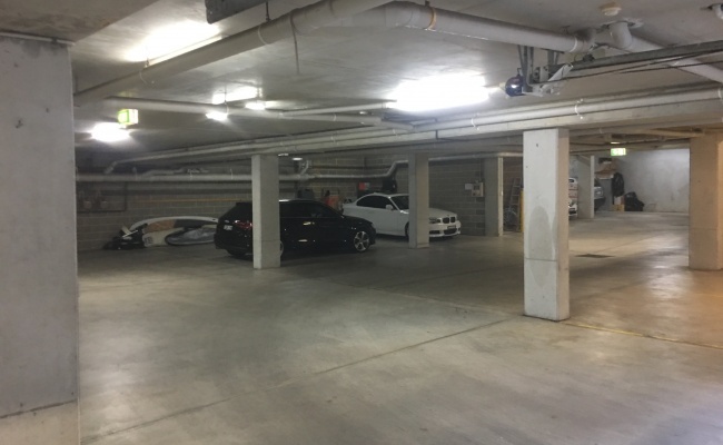 North Bondi underground safe and secure car space