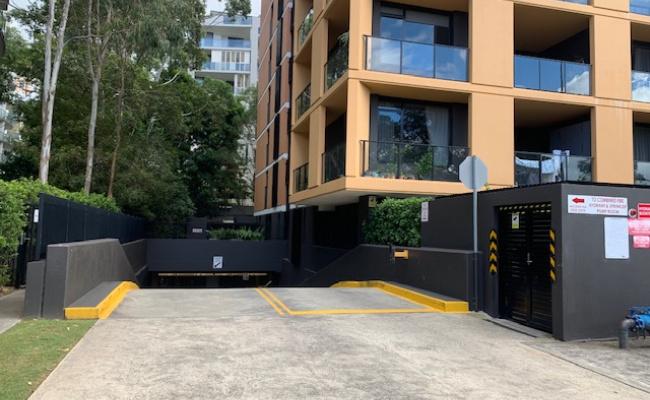 Secured parking space near Waitara Station
