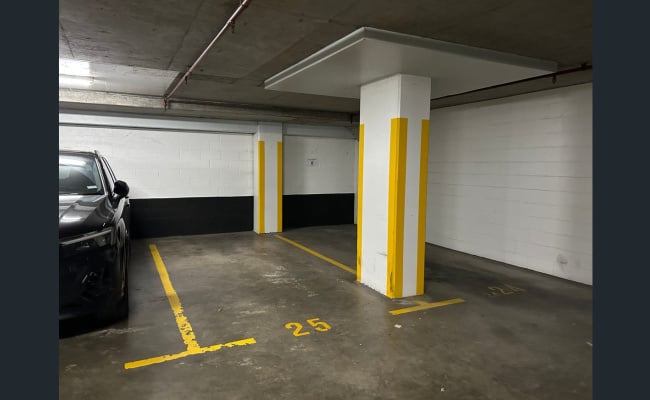 Secure Parking Space in North Sydney CBD. Close to trains and metro.