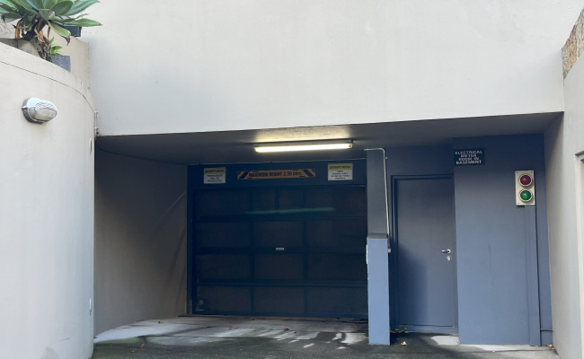 Secure parking space close to North Sydney CBD and metro station